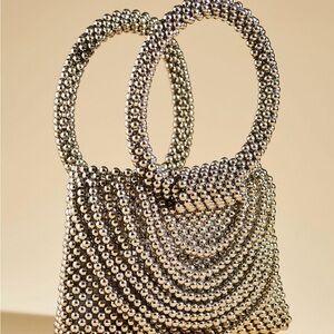 Anthropologie Beaded Vintage Satchel